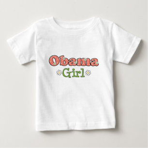 Pour Bébé T-shirt Obama Girl Barack Obama