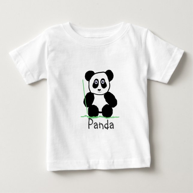 Pour Bébé T-shirt ours Panda (Devant)