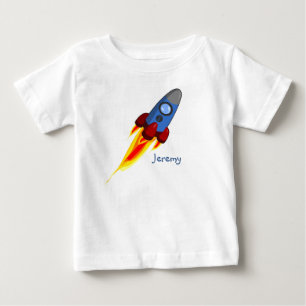 Pour Bébé T-Shirt Personnalisé Baby Boy Rocket