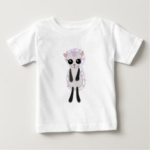 Pour Bébé T-shirt petit agneau