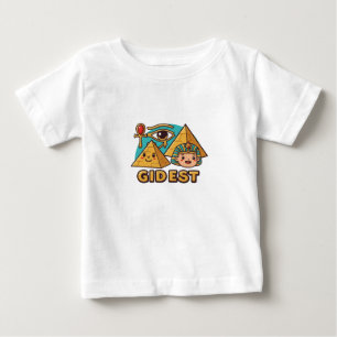 Pour Bébé T-shirt Pharaon de dessin animé & Œil d'Horus