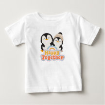 T-shirt pinguin Baby Fine Jersey