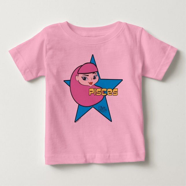 Pour Bébé T-shirt Pisces (Devant)