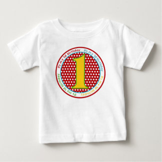 Pour Bébé T-shirt premier anniversaire