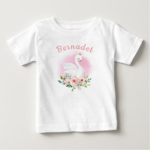 Pour Bébé T-shirt princesse Swan sur mesure
