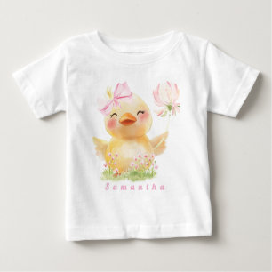 Pour Bébé T-Shirt RUBBER DUCK Fille Premier Anniversaire Béb