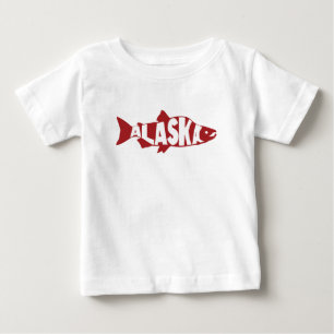 Pour Bébé T-shirt Saumon de l'Alaska