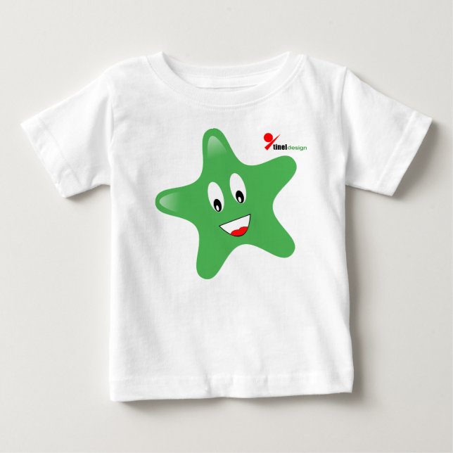 Pour Bébé T-shirt Star Baby Twinkling (Devant)