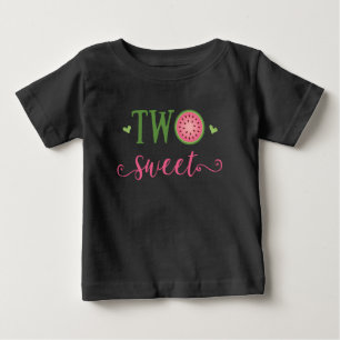 Pour Bébé T-Shirt tenue de 2ème anniversaire Two Sweet Water