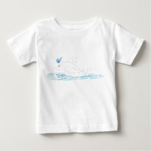 Pour Bébé T-shirt Wally Whale Jersey Babies