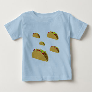 Pour Bébé Taco Tuesday Design - Baby Fine Jersey T-Shirt