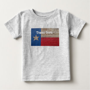 Pour Bébé Texas Born Texas Fier Baby T-shirt