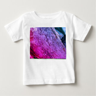 Pour Bébé Vivid oeuvre Abstraite sur T-shirt blanc