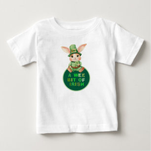 Pour Bébé Wee Bit of Irish avec bub bun T-Shirt