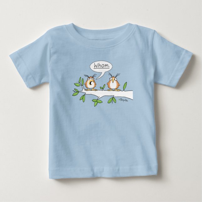 Pour Bébé WHOM OWL T-shirt par Sandra Boynton (Devant)
