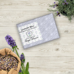 Pour Bocaux artisanal Savon de lavande maison Étiquette d'