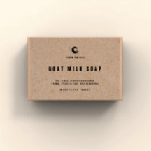 Étiquette Kraft Soap artisanal