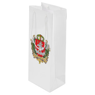 Pour Bouteille Armoiries de Vilnius, Lituanie Sac cadeau vin