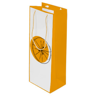Pour Bouteille Citrus Orange sac cadeau vin orange