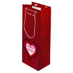 Pour Bouteille Sac cadeau Anniversaire Vin Amusant