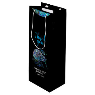 POUR BOUTEILLE SAC CADEAU DE VIN PERSONNALISÉ NOUVELLE-ZÉLANDE KI