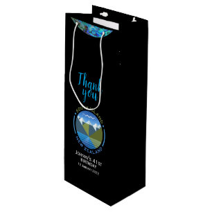 POUR BOUTEILLE SAC CADEAU PERSONNEL NOUVELLE-ZÉLANDE DU SUD ISLAN