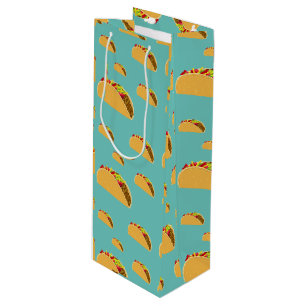 Pour Bouteille Taco Mardi Design - Sac Cadeau - Vin