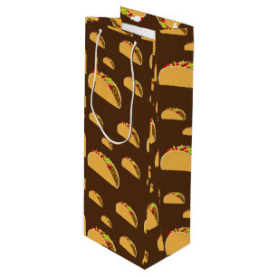 Pour Bouteille Taco Mardi Design - Sac Cadeau - Vin