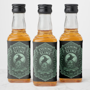 Pour Bouteilles De Liqueur Halloween Soirée Slime Apothecary étiquettes