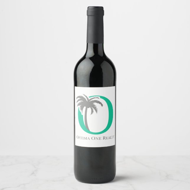 Pour Bouteilles De Vin Optima One Wine Étiquette (Devant)