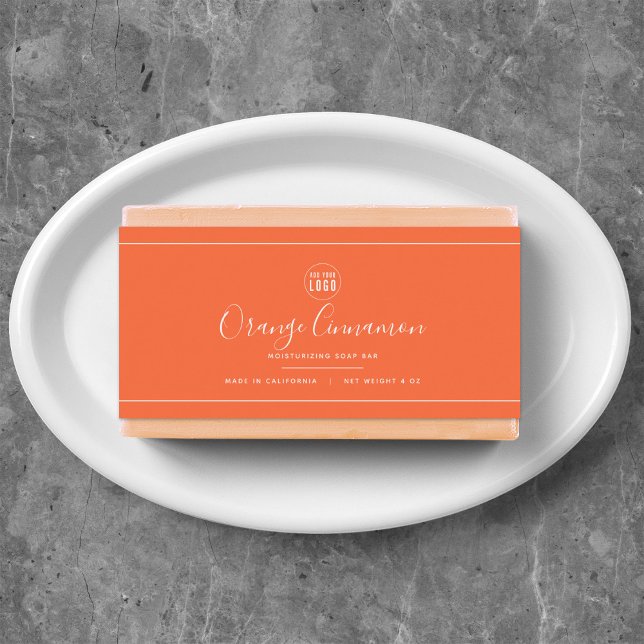 Pour Bouteilles D'eau Ajouter un logo Bordure blanche - Étiquette de pro (Créateur téléchargé)