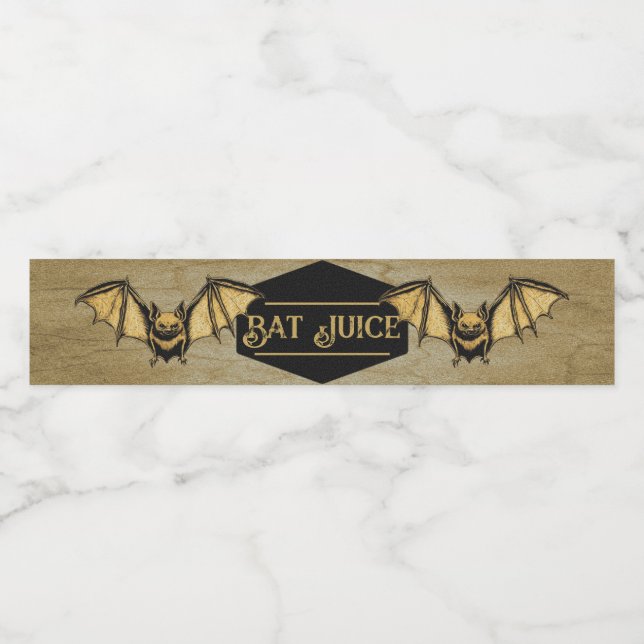 Pour Bouteilles D'eau Boissons de Jus de chaume étiquette (Étiquettes simples)