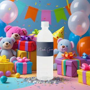 Pour Bouteilles D'eau Étiquette Alimentaire Bébé Garçon Twinkle Star