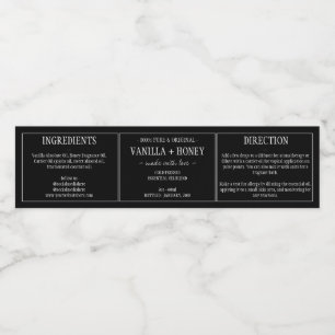 Pour Bouteilles D'eau Étiquette d'huile essentielle