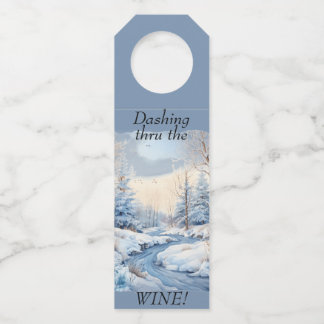 Pour Bouteilles Étiquettes de bouteille de vin à sentiment personn