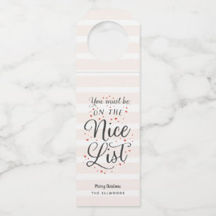 Pour Bouteilles Étiquettes drôles de cadeau de bouteille de Noël