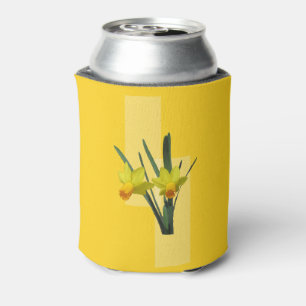 Pour Canette Rafraîchisseur de Boîte - Jonquilles sur Jaune
