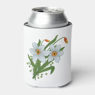 Pour Canette Rafraîchisseur de fleurs de tulipes et de jonquill