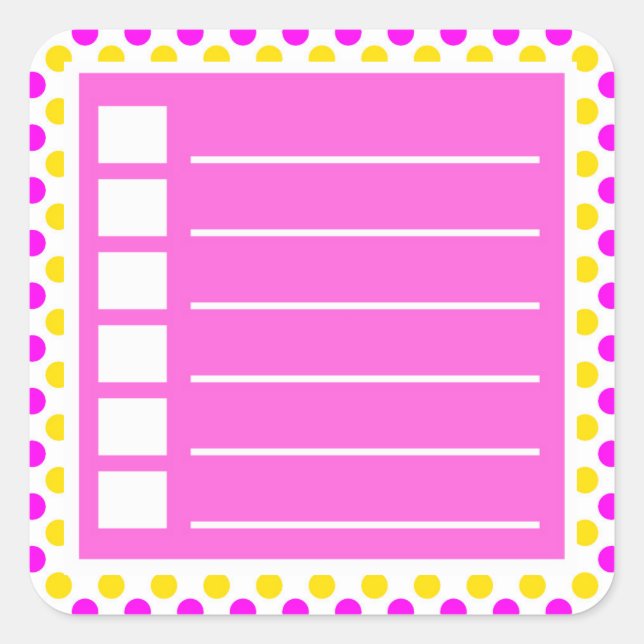 Pour effectuer des stickers du gestionnaire de lis (Devant)