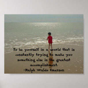 Pour être votre propre affiche