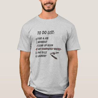 Pour faire le T-shirt de liste