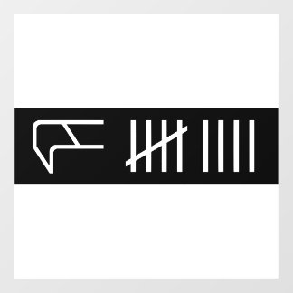 Pour Fenêtre Autocollant de score de trottoir