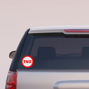 Pour Fenêtre Autocollant de voiture Tuz Funny Arabe pare-chocs