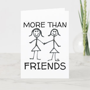 POUR FÊTES ANNUELLES AMITIÉ FUNNY GANG GIRLS GREETING CARTES