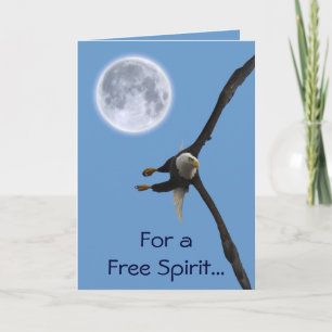 Pour Fêtes Annuelles Bald Eagle Free Spirit Vol Collection Cartes