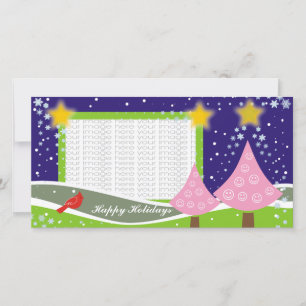 Pour Fêtes Annuelles Beaux Cartes photos des arbres de Noël