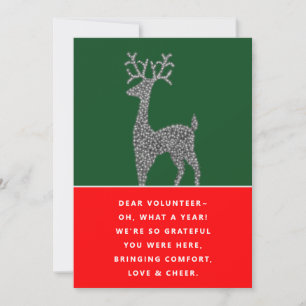 Pour Fêtes Annuelles Bénévoles Appréciation Cartes de fin de année de N