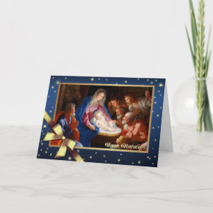 Pour Fêtes Annuelles Buon Natale. Cartes de Noël en italien