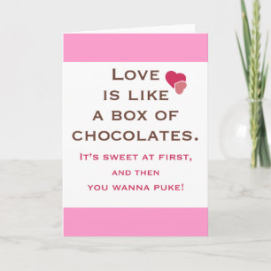 Pour Fêtes Annuelles Cartes anti-Saint-Valentin