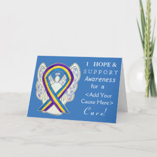 Pour Fêtes Annuelles Cartes d'angle personnalisées de ruban de sensibil